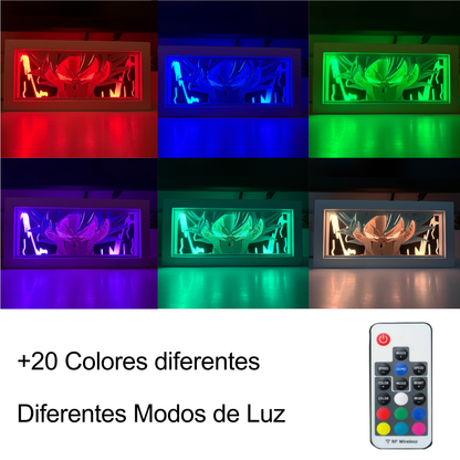 SaiyanZGlow™ Cuadro LED